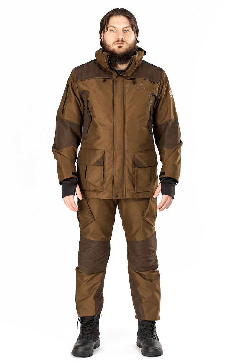 Костюм демисезонный мужской STINGER PRO ALYASKA, L.Brown 21/D.Brown 22