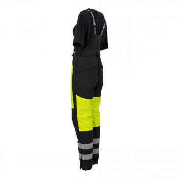 Зимние женские сигнальные брюки Brodeks KW330, желтый/черный