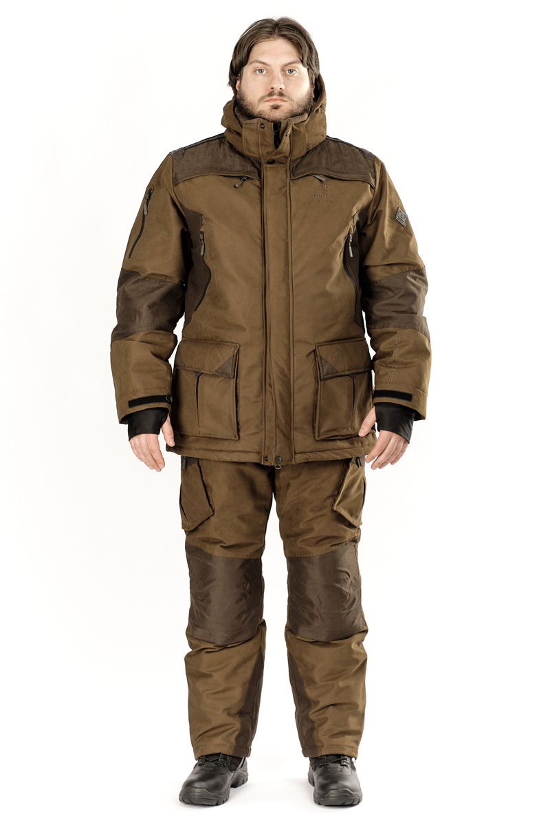 Костюм зимний мужской "STINGER COLD -15C" (ALYASKA) L.Brown 21\D.Brown 22