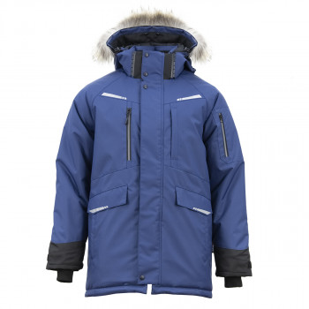 Парка мужская зимняя Brodeks KW 215 plus, синий