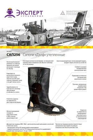 Сапоги Дэлф утепленные