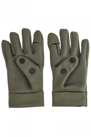 Перчатки тактические "АЛЬФА-4" с пальцами KHAKI-К