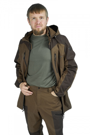 Костюм летний мужской SPIRIT, L.Brown 21\D.Brown 22