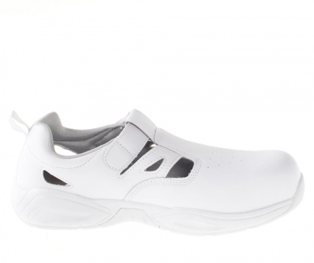Туфли с перфорацией (сандалии) White GRIP PROTECTION c поликарбонатным подноском