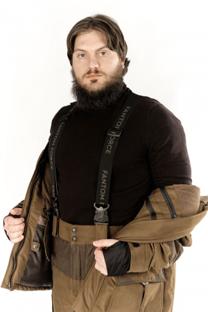 Костюм зимний мужской "STINGER COLD -15C" (ALYASKA) L.Brown 21\D.Brown 22