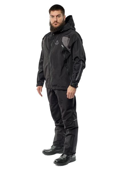 Костюм демисезонный мужской STORM, Black\Grey