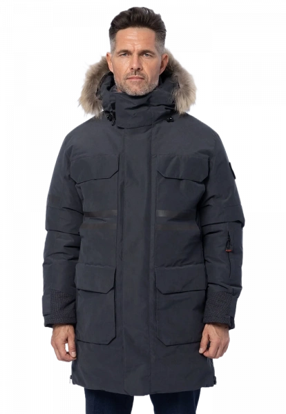 Зимняя пуховая Premium куртка-парка Brodeks KW 233