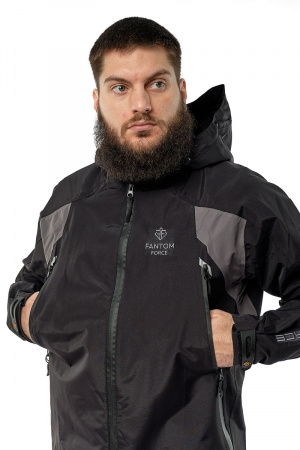 Костюм демисезонный мужской STORM, Black\Grey