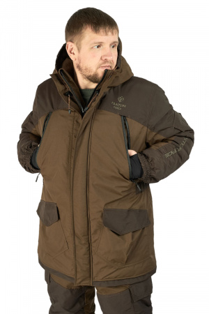 Костюм зимний мужской "NORDPOINT" (TASLAN) L.Brown 21\D.Brown 22