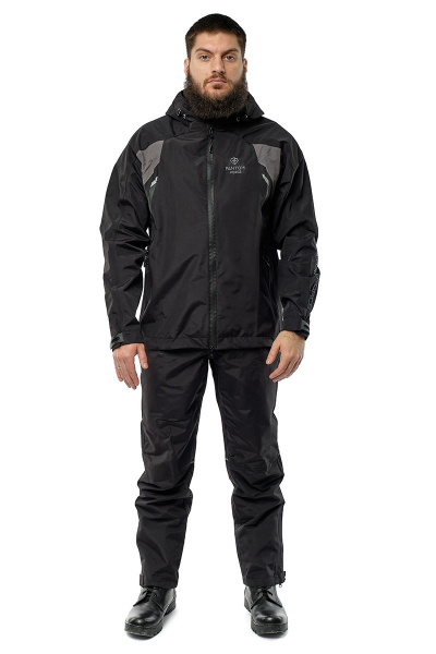 Костюм демисезонный мужской STORM, Black\Grey