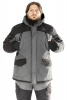Костюм зимний мужской "NORDPOINT" (TASLAN) Grey\Black