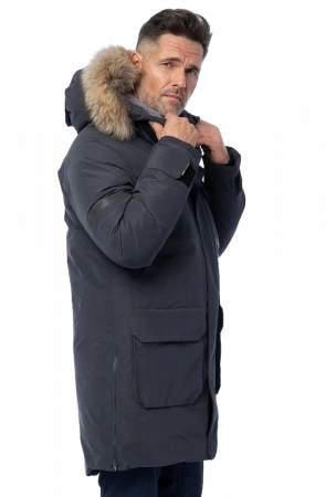 Зимняя пуховая Premium куртка-парка Brodeks KW 233