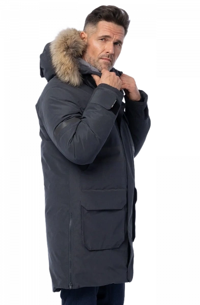 Зимняя пуховая Premium куртка-парка Brodeks KW 233