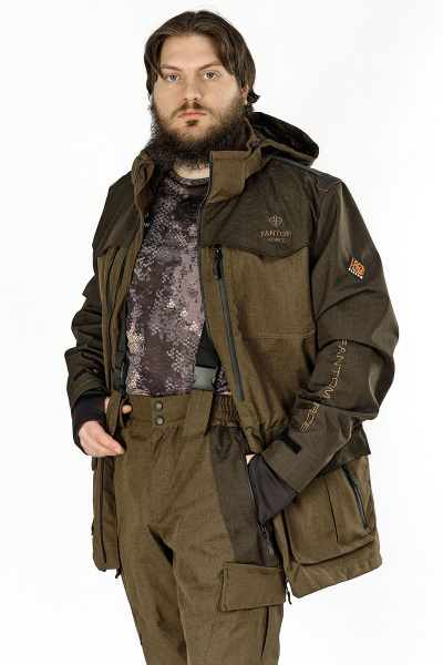 Костюм демисезонный мужской SOPKA, L.Brown 21/Khaki 139