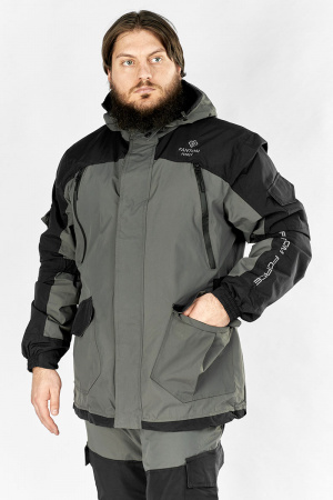 Костюм демисезонный мужской Gorka NEXT Demi (TASLAN), Grey\Black