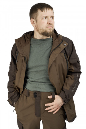 Костюм демисезонный мужской Gorka NEXT Demi (TASLAN), L.Brown 21\D.Brown 22