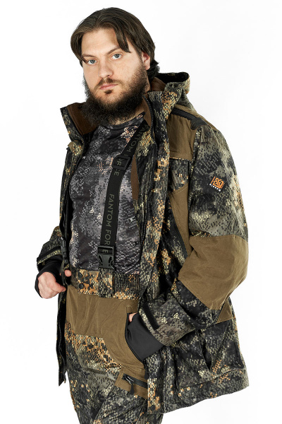 Костюм демисезонный мужской STINGER, 510-3 Dark Forest/Finlyandiya Khaki 1
