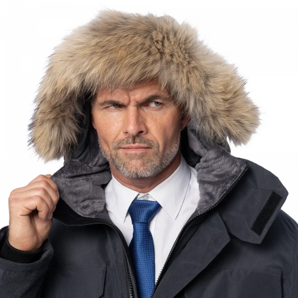 Зимняя пуховая Premium куртка-парка Brodeks KW 233