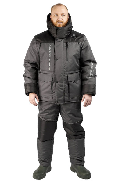 Костюм зимний мужской SEVERUS D/Grey\Black