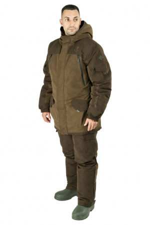 Костюм зимний мужской "NORDPOINT" (ISLANDIYA) L.Brown 21\D.Brown 22, FFPW-1-01