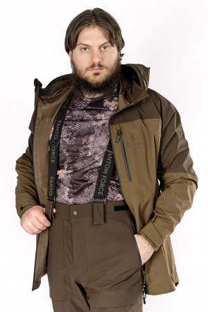 Костюм демисезонный мужской SPAWN, D.Brown 22/L.Brown 21