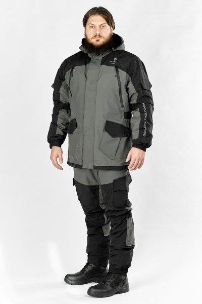 Костюм демисезонный мужской Gorka NEXT Demi (TASLAN), Grey\Black
