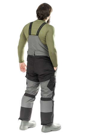 Костюм зимний мужской "NORDPOINT" (TASLAN) Grey\Black