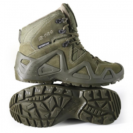 Мужские ботинки E-PRO Special Mid KEVLAR арт.102 (range green)