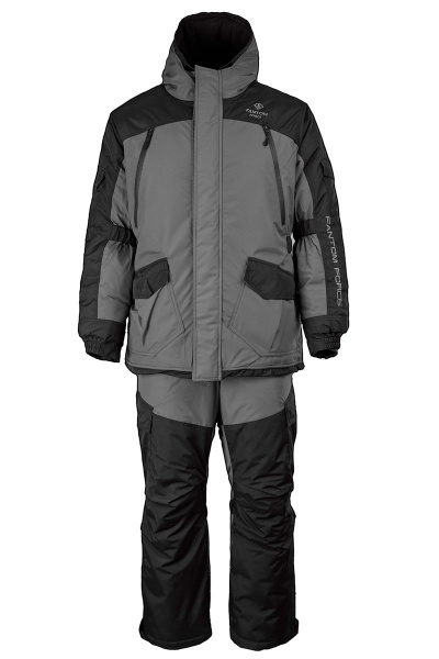 Костюм зимний мужской "NORDPOINT" (TASLAN) Grey\Black