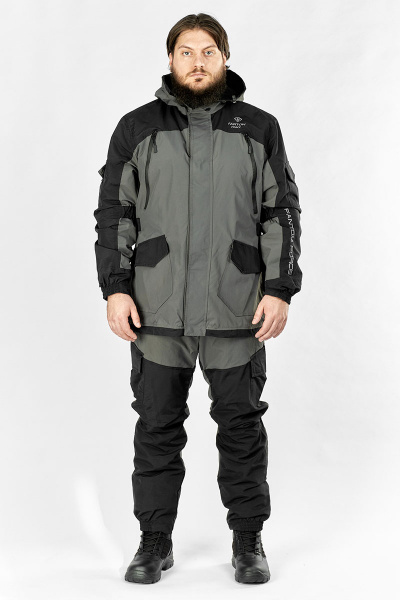 Костюм демисезонный мужской Gorka NEXT Demi (TASLAN), Grey\Black