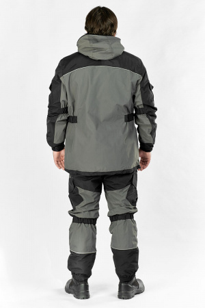 Костюм демисезонный мужской Gorka NEXT Demi (TASLAN), Grey\Black