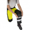 Зимние женские сигнальные брюки Brodeks KW330, желтый/черный
