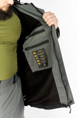 Костюм демисезонный мужской Gorka NEXT Demi (TASLAN), Grey\Black