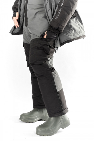 Костюм зимний мужской "NORDPOINT" (TASLAN) Grey\Black