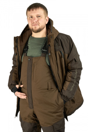 Костюм зимний мужской "NORDPOINT" (TASLAN) L.Brown 21\D.Brown 22